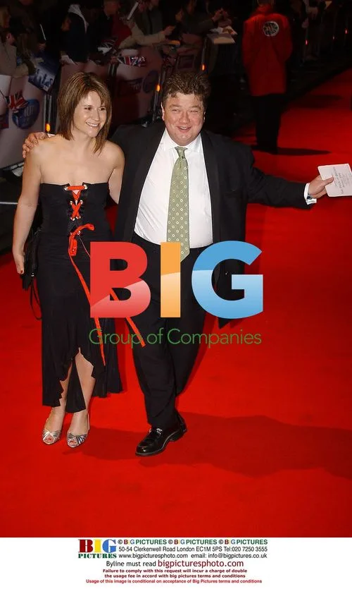 Harriett Scott and DJ Jono Coleman at Pride of Britain Awards 2003