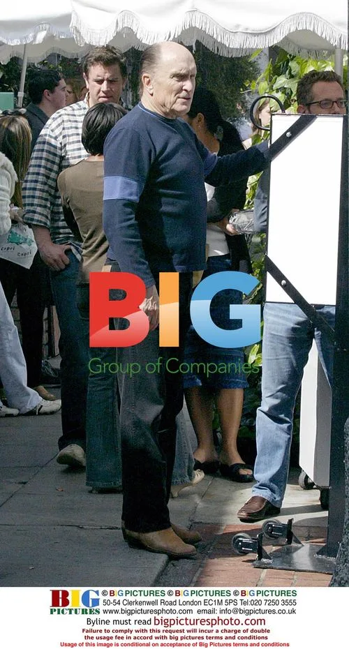 Robert Duvall Leaving the Ivy Restaurant