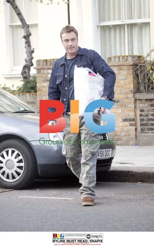 Tristram Payne arriving home