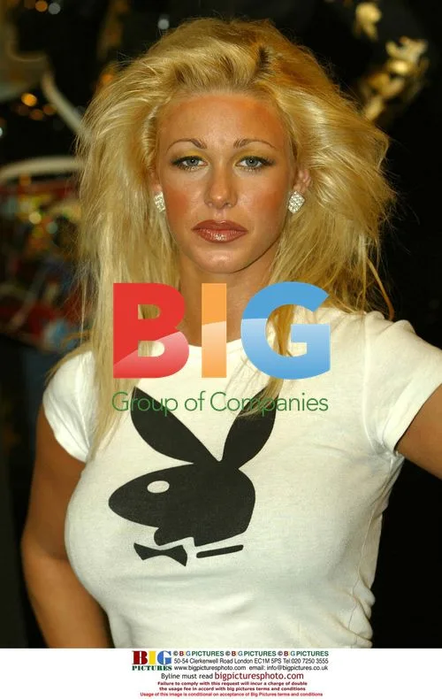 Playmate Luci Victoria at Harrods Playboy 50th