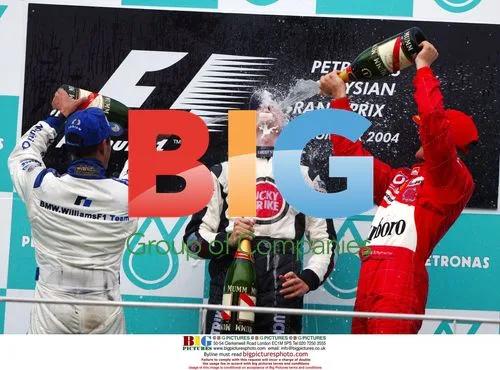 F1 Malaysian Grand Prix Podium