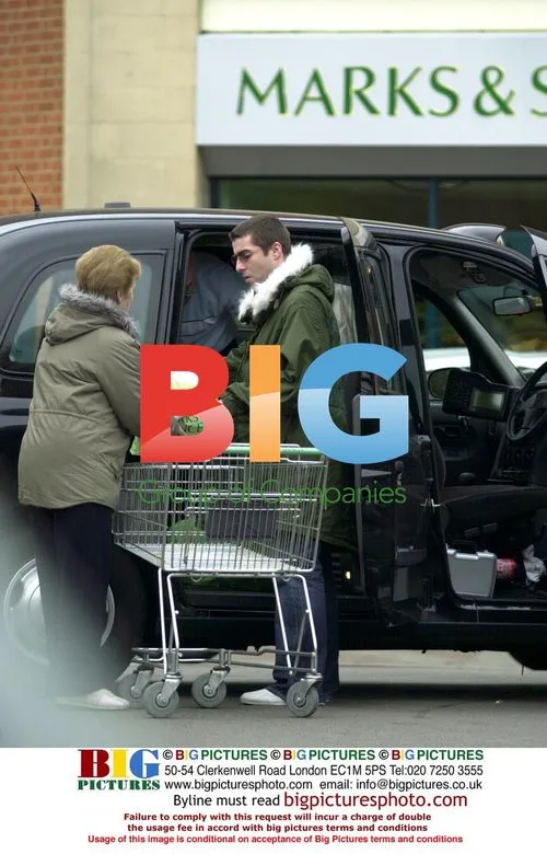 Liam Gallagher and Peggy Shopping in London