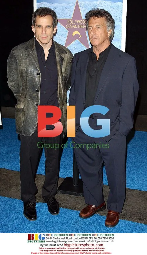 Dustin Hoffman & Ben Stiller at Hollywood Ocean Screening