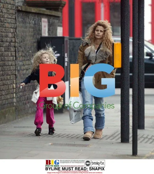 Suzanne Accosta and Daughter in London