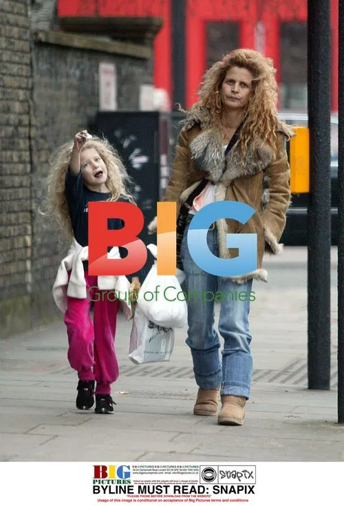 Suzanne Accosta with daughter in London