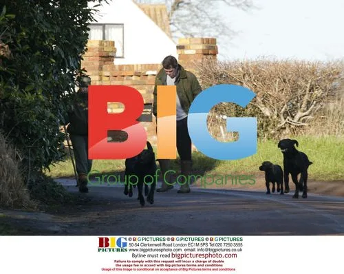 Eastenders Actress Kacey Ainsworth and Fiance Darren Walking Dogs