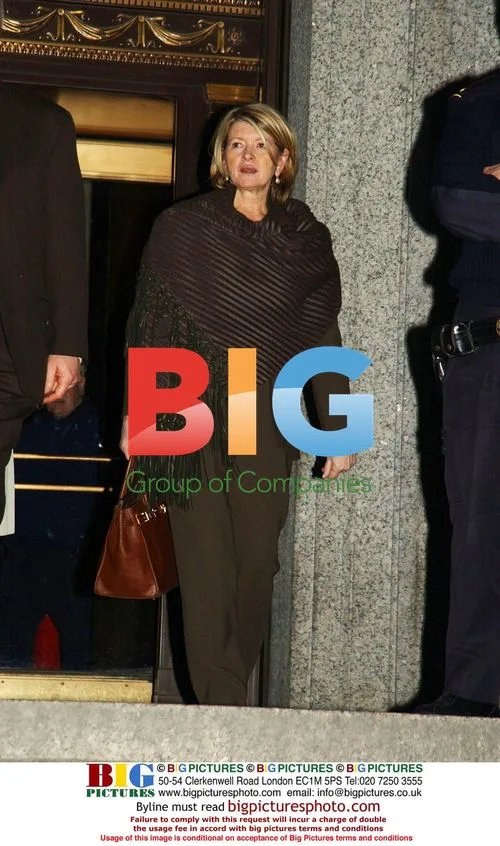 Martha Stewart Leaves Court