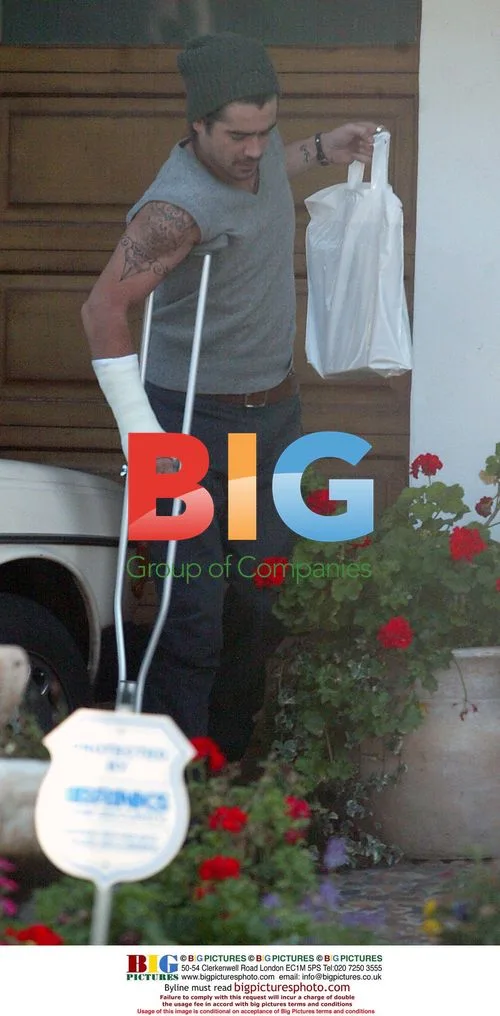 Colin Farrell Recovers in Malibu