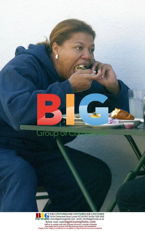 Queen Latifah Enjoying Lunch in West Hollywood