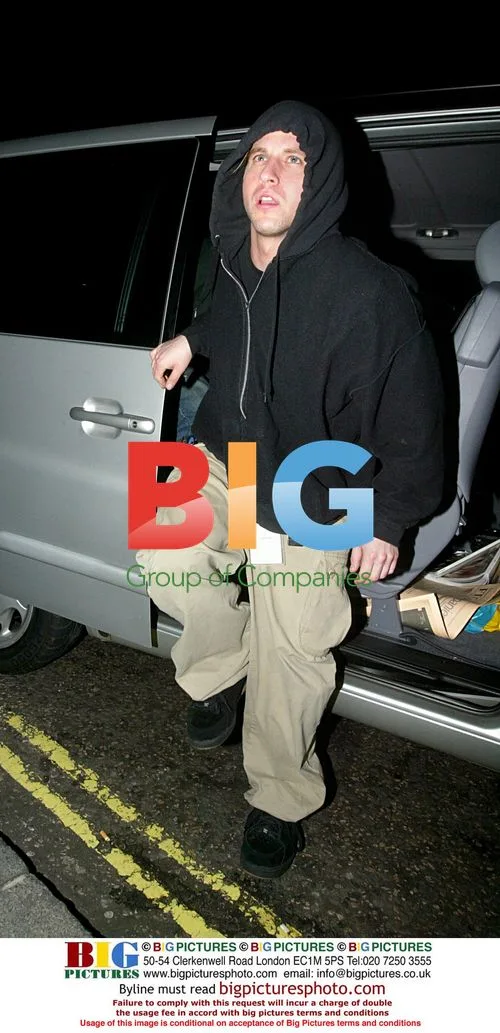 Limp Bizkit Guitarist Sam Rivers Arriving at London Hotel