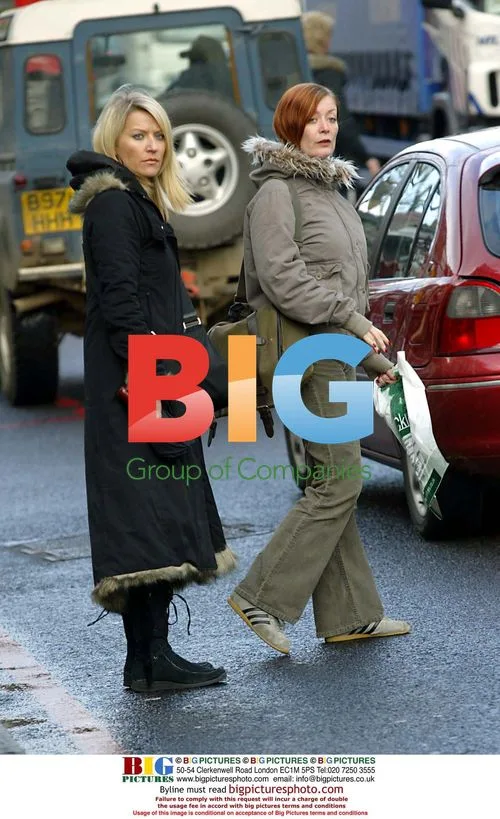 Actresses Zoe Lucker and Hazel Bailey Out Shopping