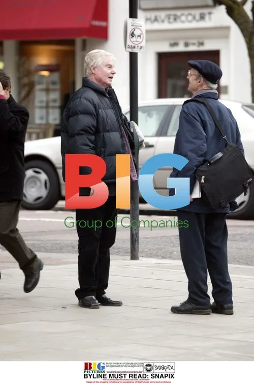 Sir Derek Jacobi Walking in London