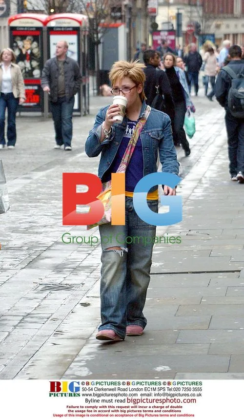 Lucy Jo-Hudson Window Shopping in Manchester