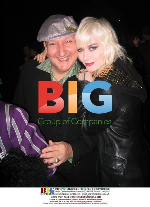 Stephen Jones and Pam Hogg at Vivienne Westwood Exhibition
