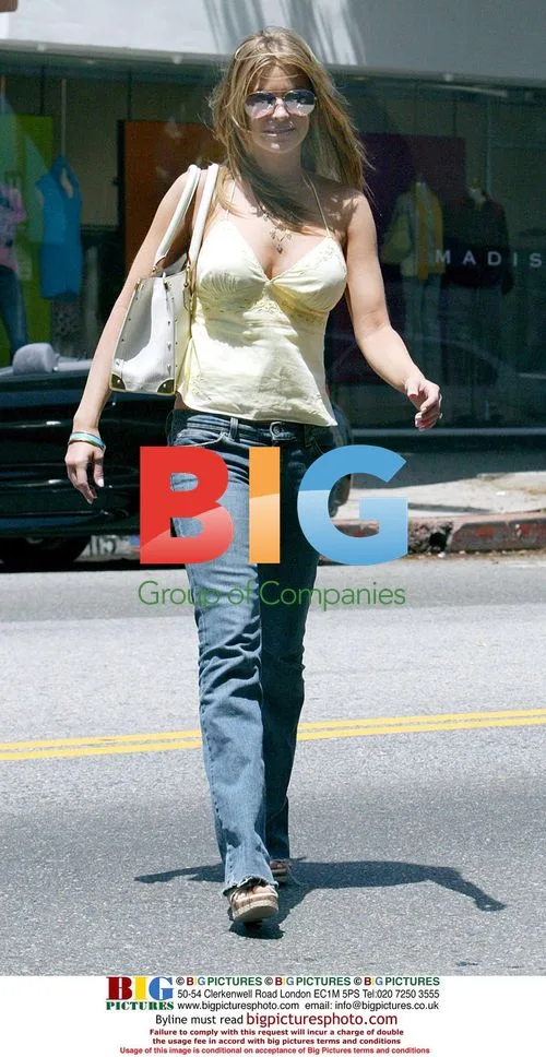Carmen Electra Shopping in West Hollywood