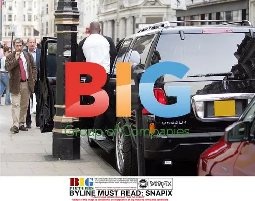 Cameron International and Chelsea Star Geremi in London