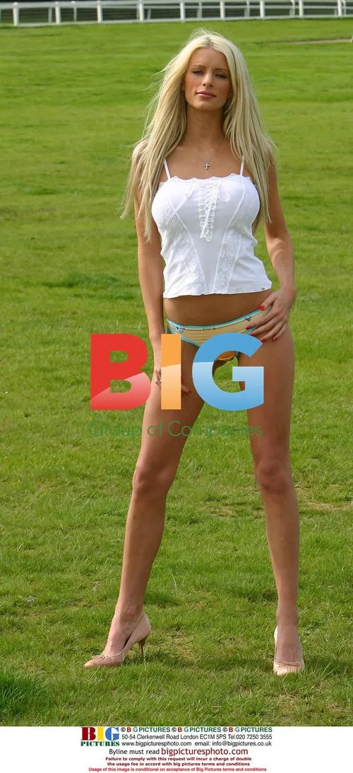 Model Emma B launches Sloggi balloon in Esher