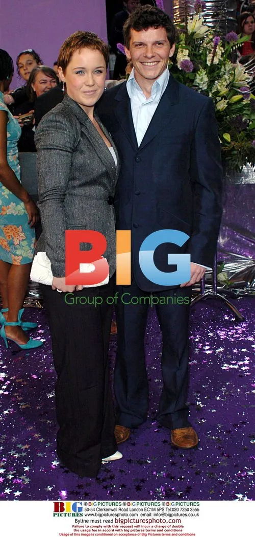 Nigel Harman and Scarlett Johnson at British Soap Awards 2004