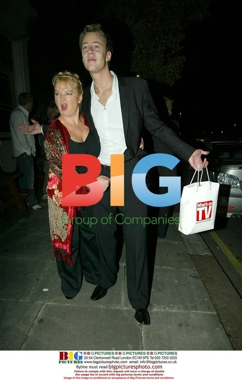 Nicola Duffett and Ryan Davenport at 2004 Soap Awards