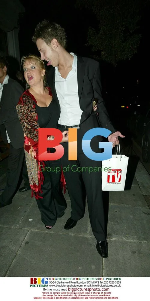 Nicola Duffett and Ryan Davenport at 2004 Soap Awards