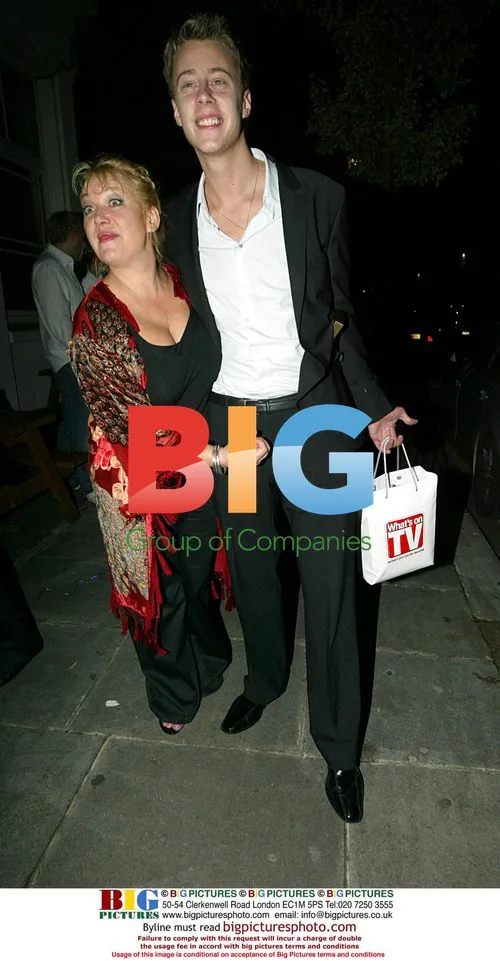 Nicola Duffett and Ryan Davenport at 2004 Soap Awards