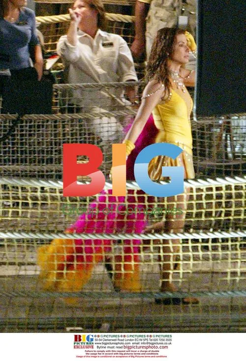 Sandra Bullock on "Miss Congeniality 2" set