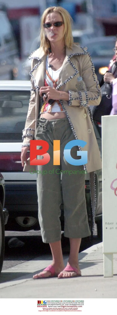 Uma Thurman and Andre Balazs Spotted Out in Beverly Hills