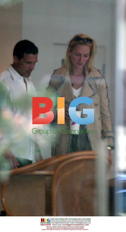 Uma Thurman with new boyfriend Andre Balazs