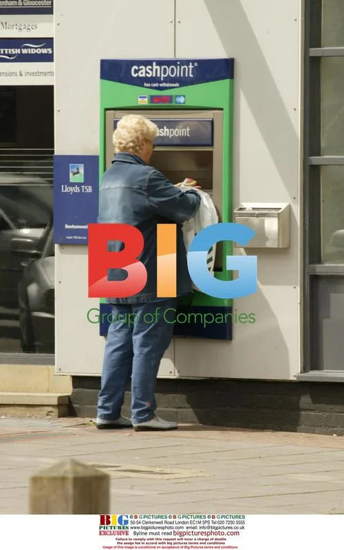 Pam St Clement Struggles with ATM