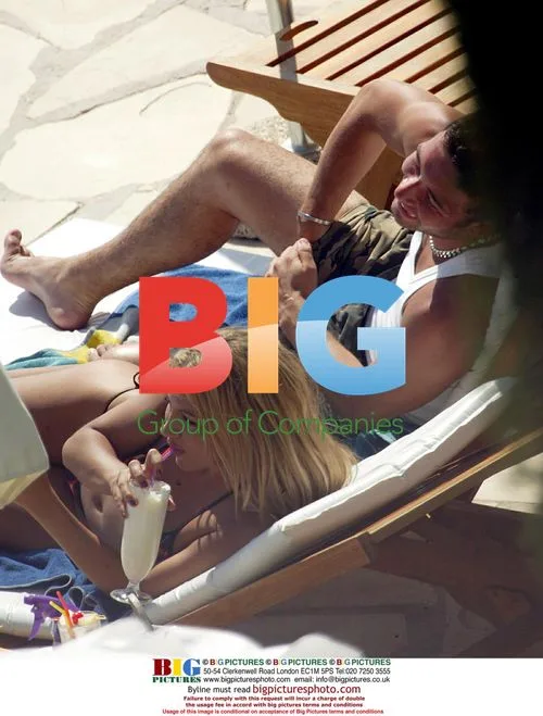 Jodie Marsh and Scott Sullivan in Cyprus