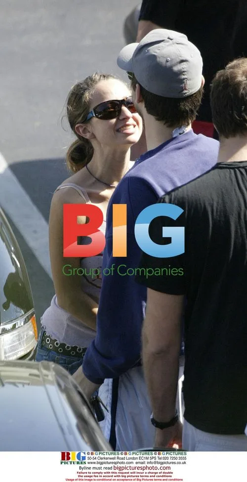 Tobey Maguire and Jennifer Meyer in Beverly Hills
