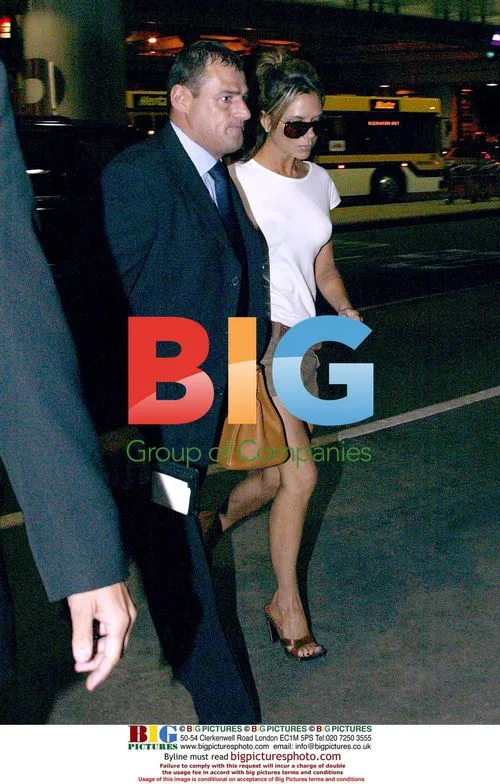 Victoria Beckham Departing LA Airport