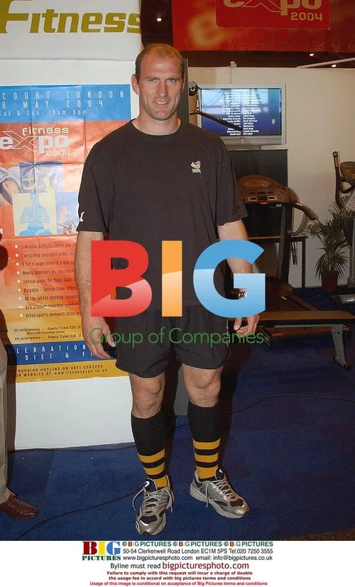 Lawrence Dallaglio Launches Fitness Expo 2004