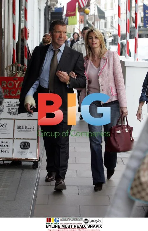 Graham Souness out shopping with wife