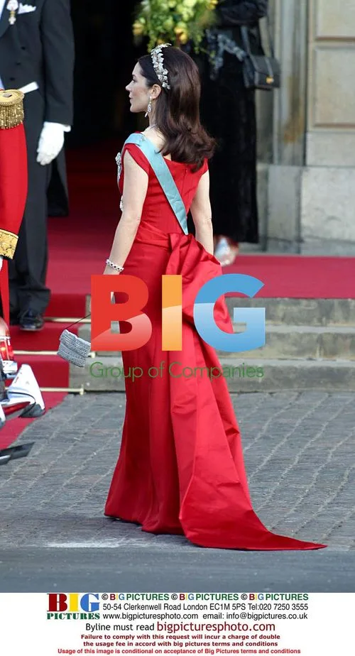 Mary Donaldson at Royal Wedding Galla