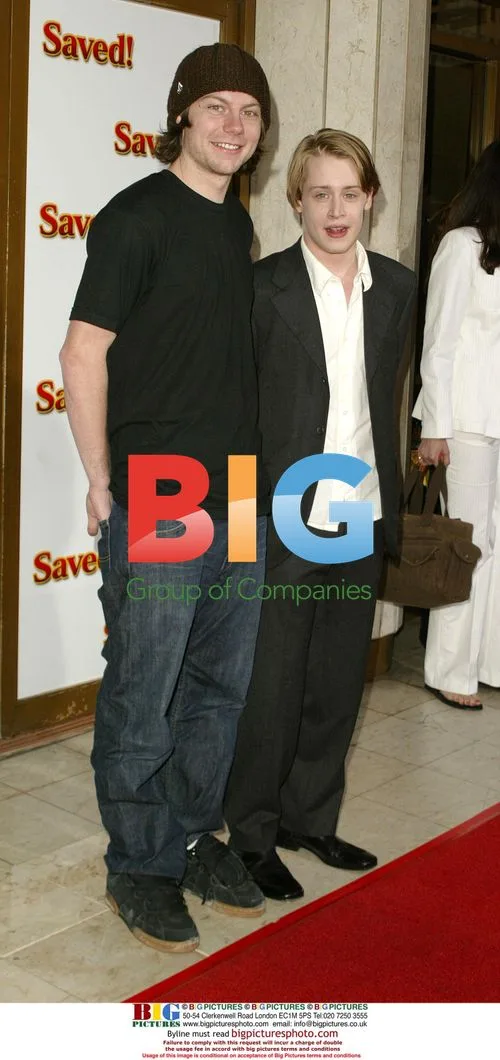 Actors Patrick Fugit and Macaulay Culkin at Saved Premiere