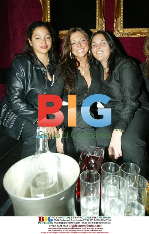 Pop star Frankee at Cirque club, London