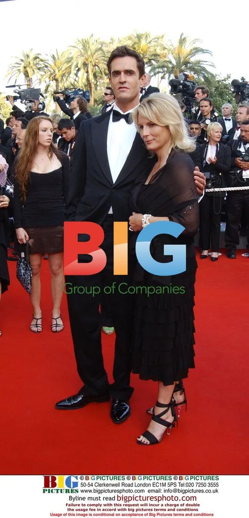 Ruppert Everett and Jennifer Saunders at Cannes Festival