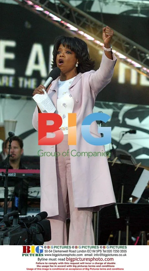 Oprah Winfrey Hosts "We are the Future" Concert
