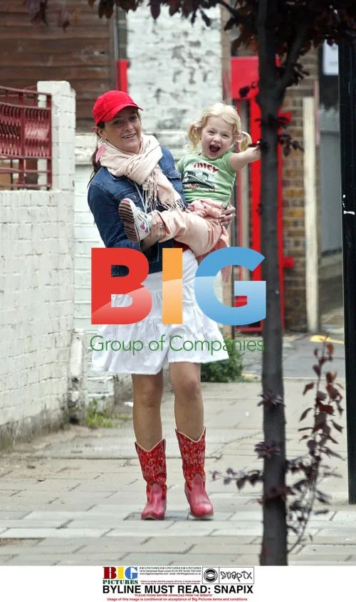 Anais Gallagher with Nanny in London