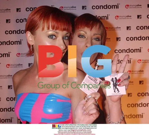 The Cheeky Girls at MTV Condom Launch
