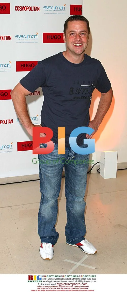 Andy Caine at Naked Male Centerfold Party