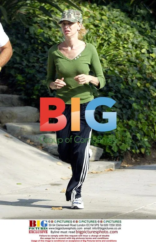 Naomi Watts Jogging in LA Park