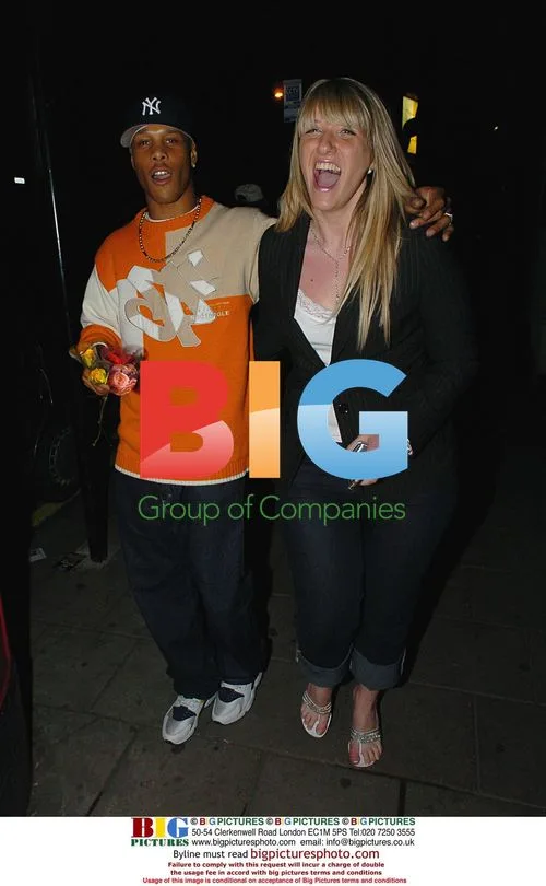 Rapper Romeo and Joanne Beckham at Chinawhites in London