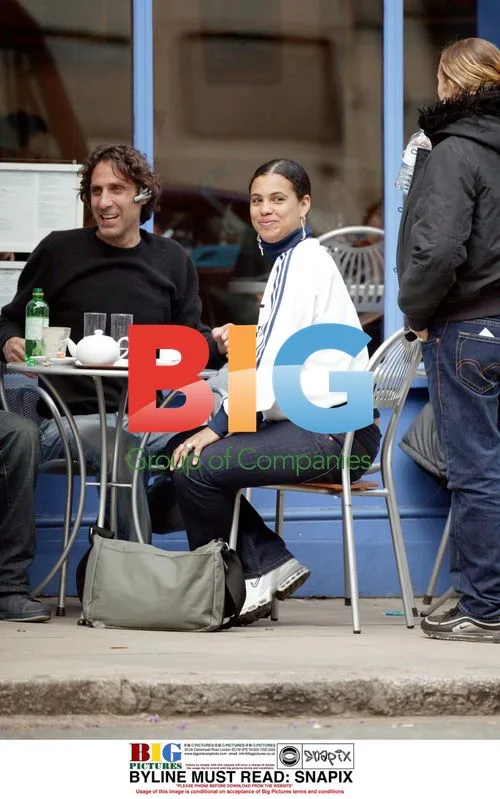 Neneh Cherry Relaxing with Friends