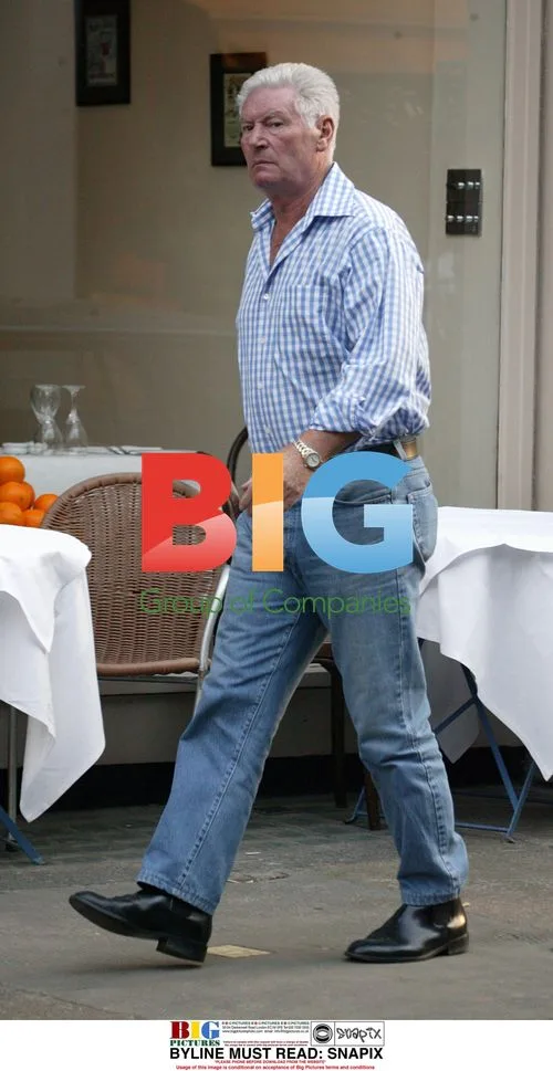 Roy Walker Enjoying Lunch