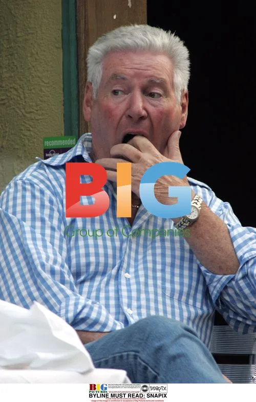 Roy Walker Enjoys Lunch With Friend
