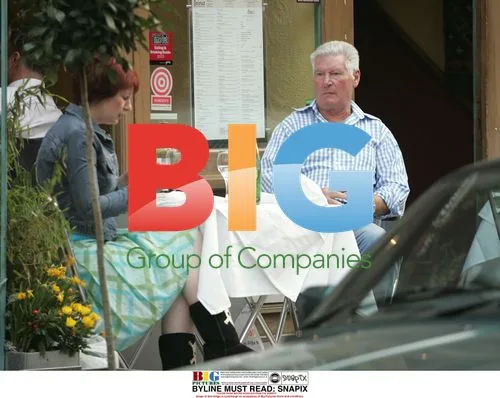 Roy Walker Enjoys Lunch with Friend