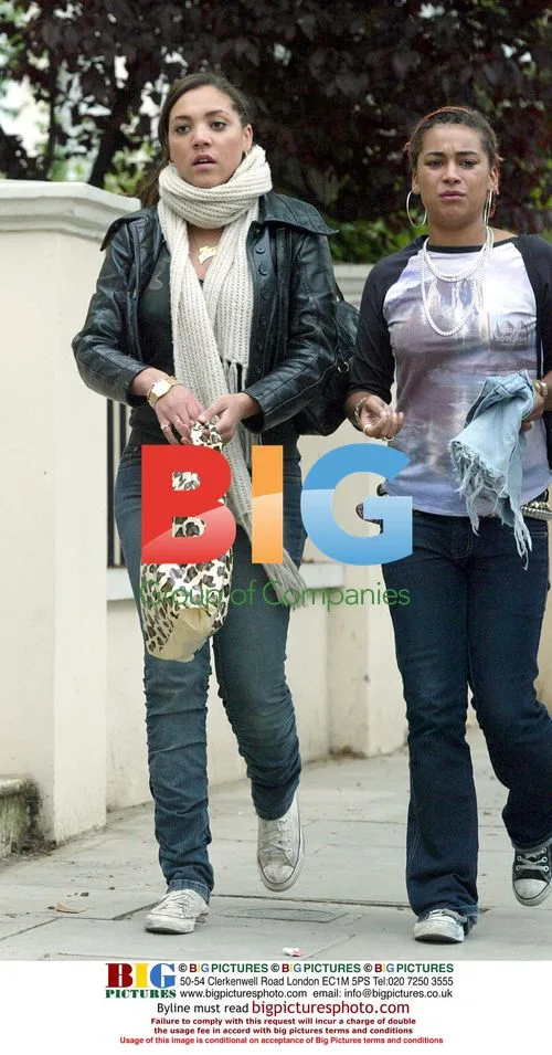 Miquita Oliver Out with Friends in London
