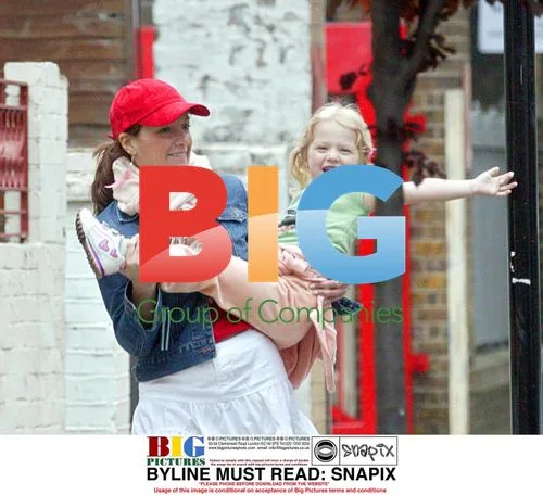 Anais Gallagher with Nanny in North London